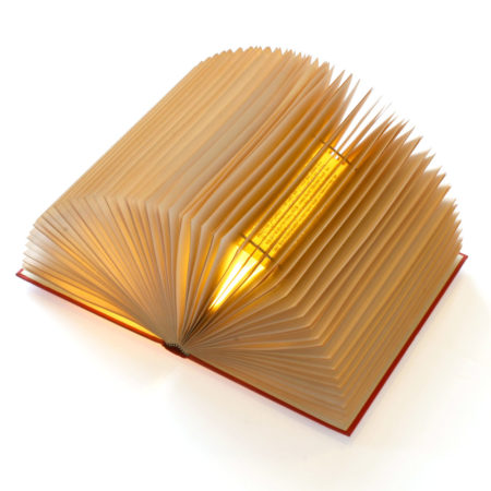Upcycle lamp - Book lamp