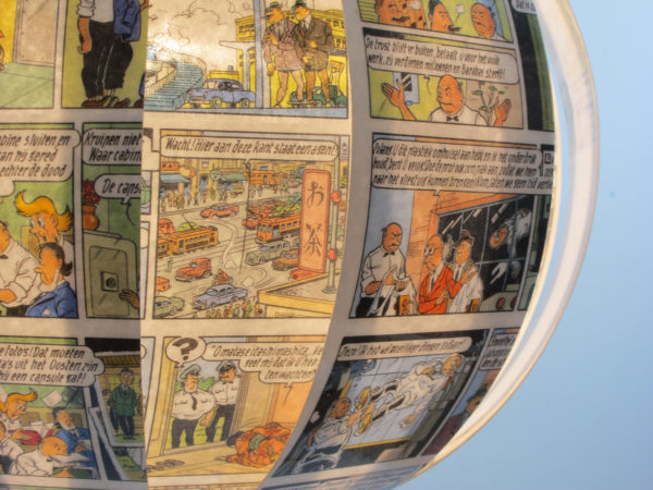 Suske & Wiske - comic book lamp - Bomdesign