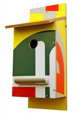 Billbirdhouse multicoloured recycle nest box